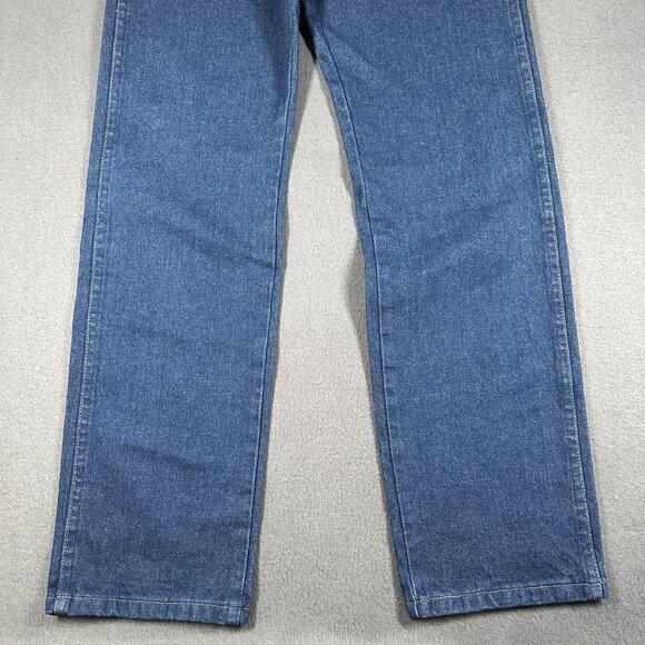 Wrangler Jeans Womens 5x30 Blue Cowboy Cut 14MWZ Slim Fit Tapered Leg Western - Picture 2 of 12
